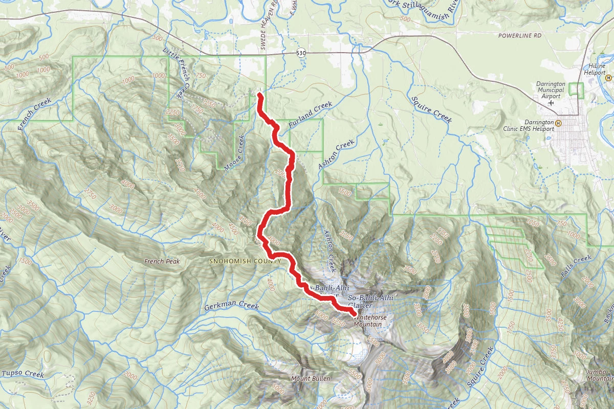 Neiderprum Trail to Whitehorse Mountain