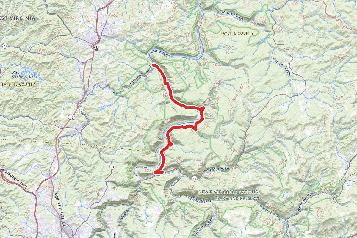 New River Gorge OHV Route