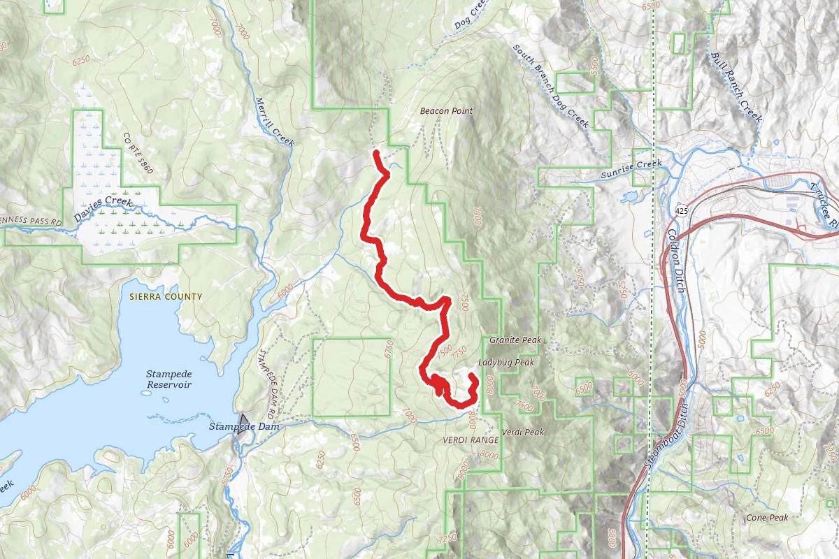 Ladybug Peak Trail