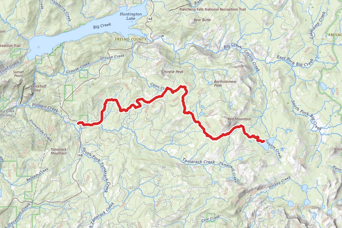 Coyote Lake OHV Trail