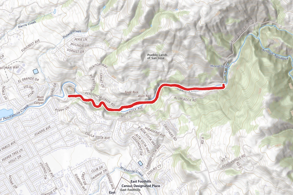 Penitencia Creek Trail