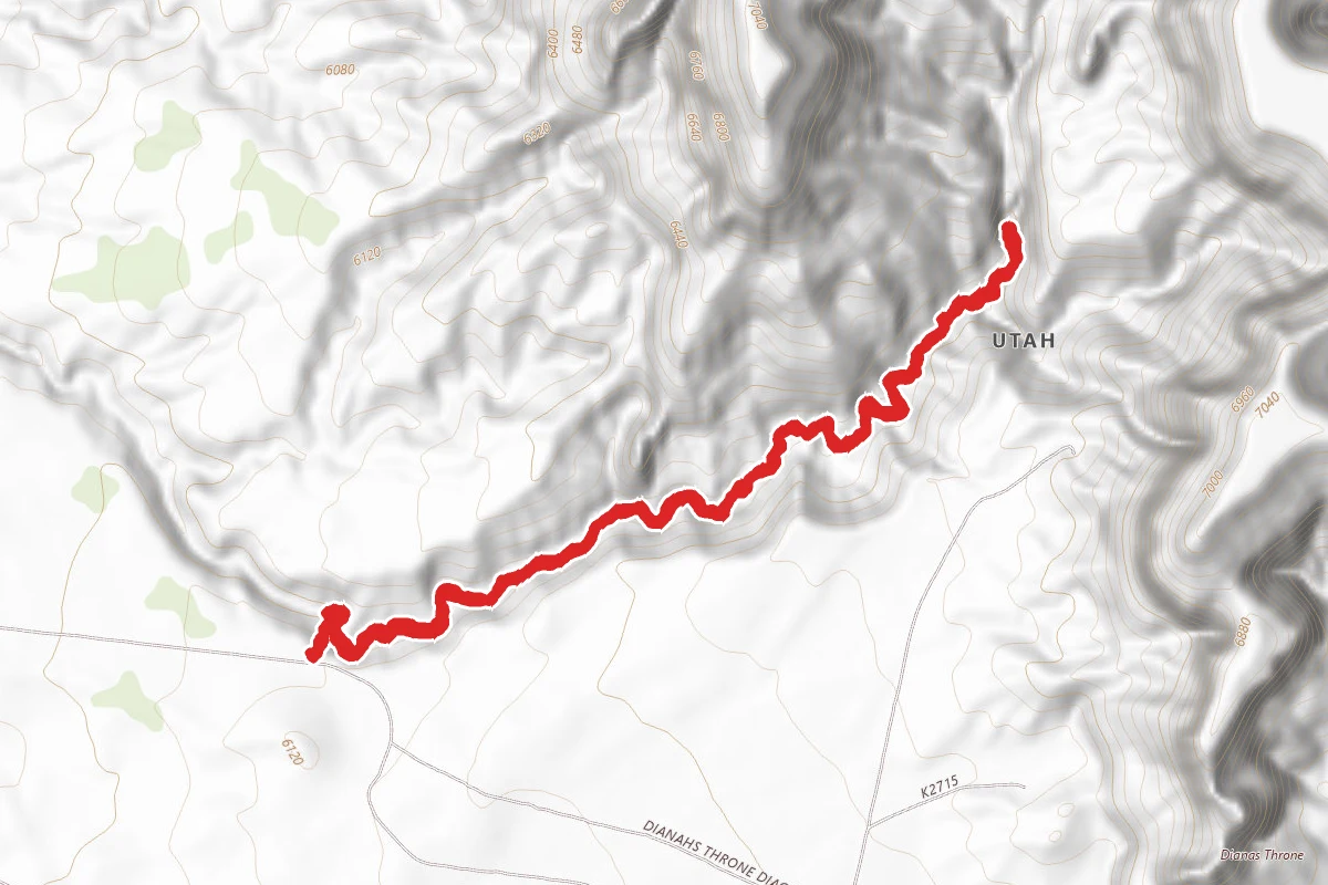 Upper Huntress Slot Canyon