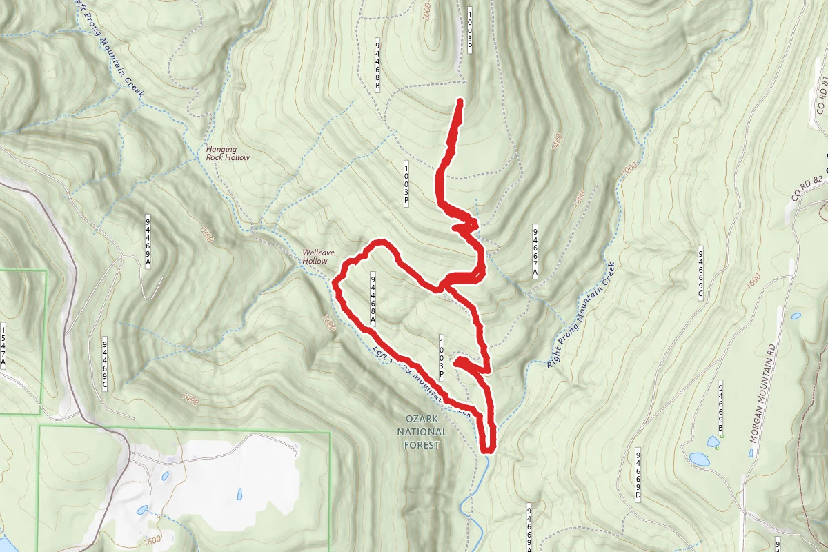 Sixty Foot Falls Trail