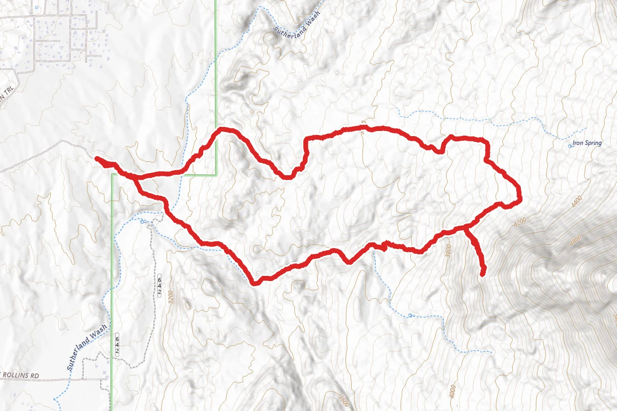 Baby Jesus and Middle Gate Trail Loop