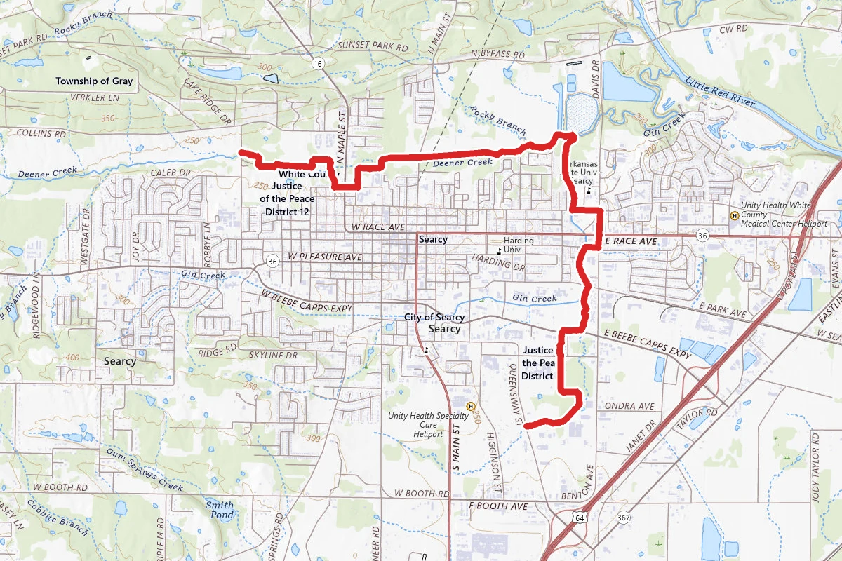Searcy Bike and Walking Trail