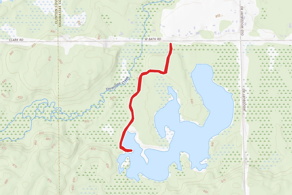 The Point at Rose Lake Wildlife Research Area