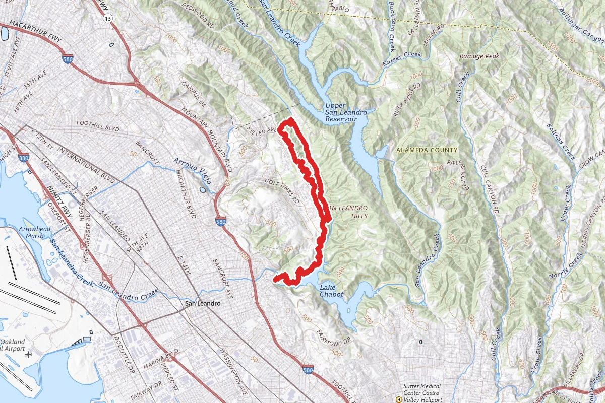 Bass Cove, Cascade, Brandon, Horseshoe, and Goldenrod Trail Loop
