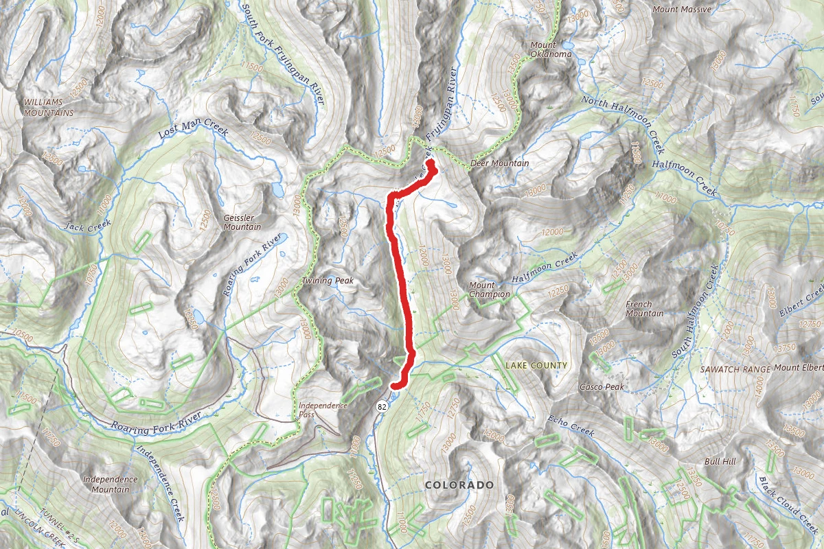 North Fork Lake Creek Trail