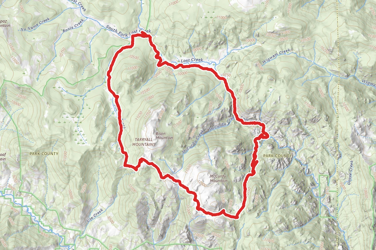 Wigwam, McCurdy and Brookside McCurdy Trail