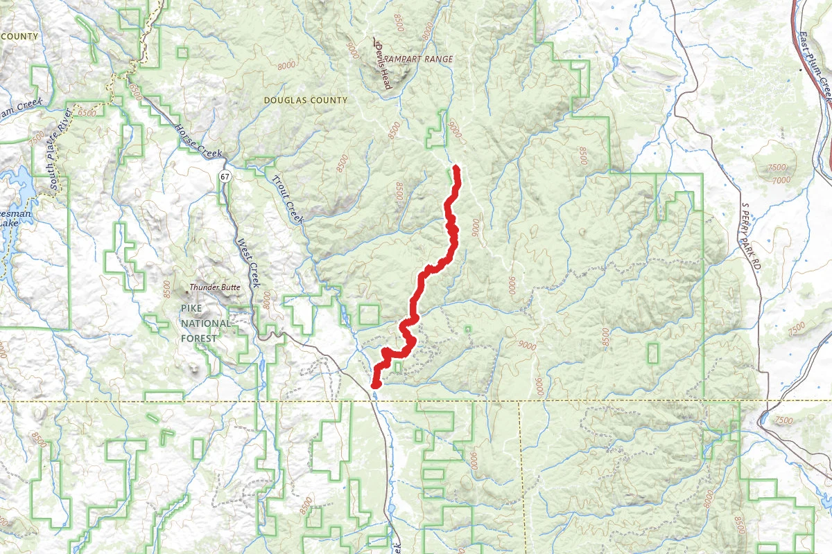 Dakan via Long Hollow OHV Road