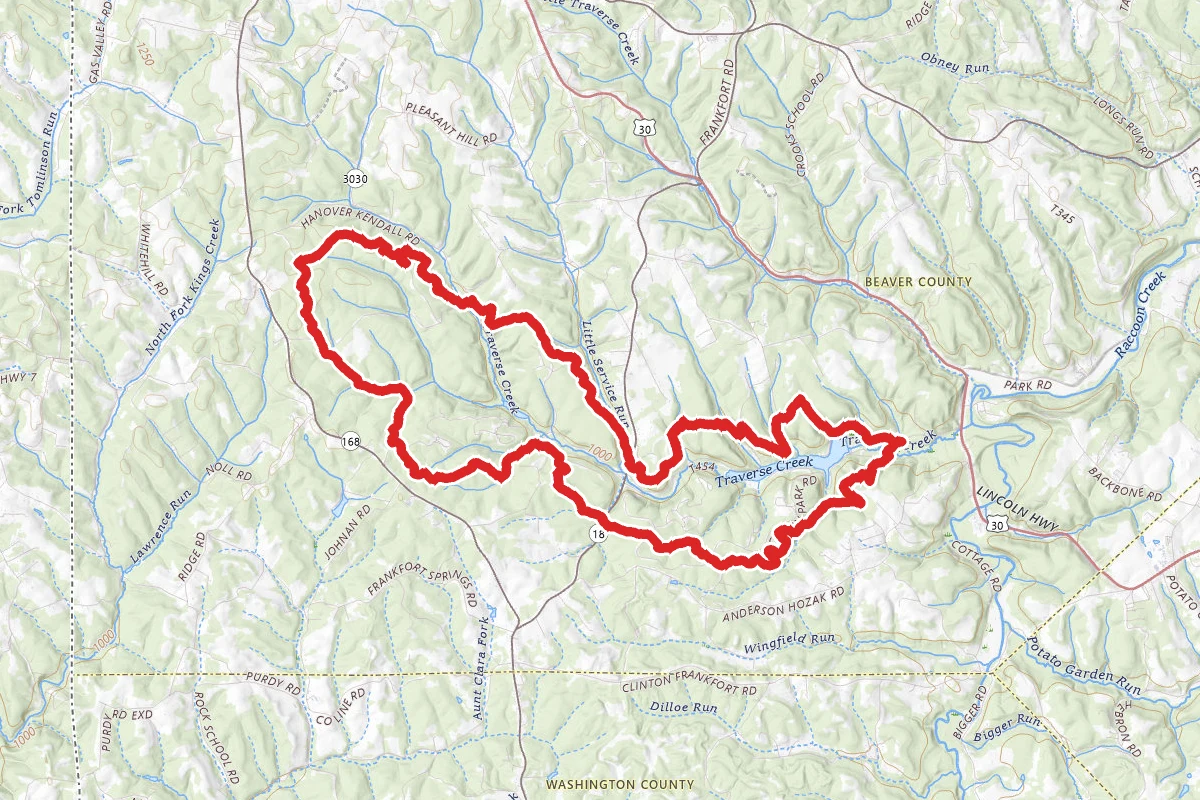 Raccoon Creek Extended Loop