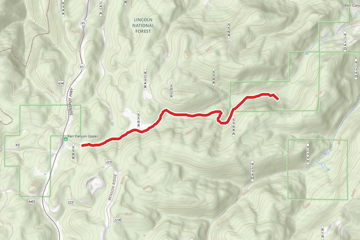 Upper Karr Canyon Hike