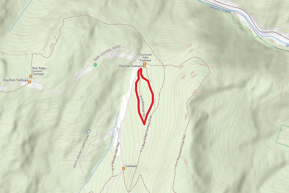 Catoctin Mountain Park - Charcoal Trail