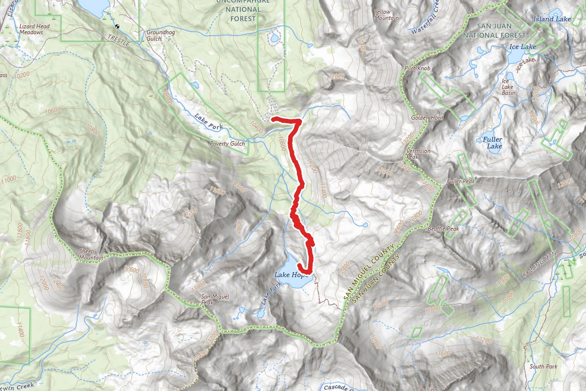 Hope Lake Trail