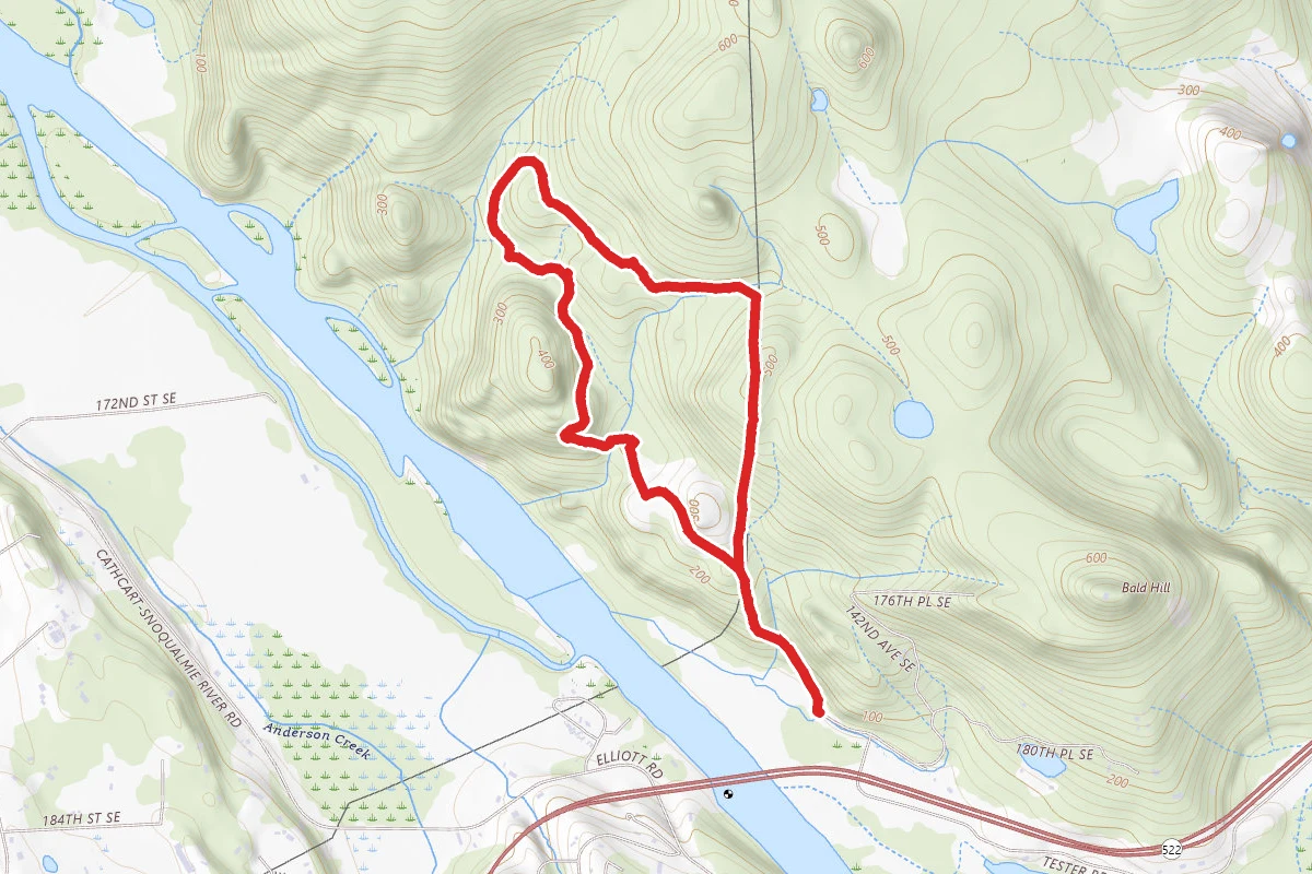 RIver Quarry Road, Quarry, River, and Pipeline Trail