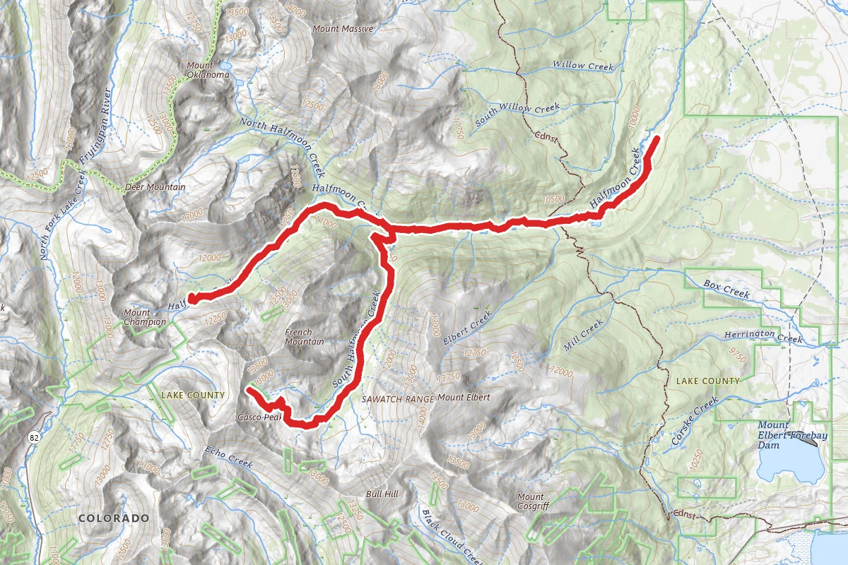 Halfmoon Gulch OHV Trail