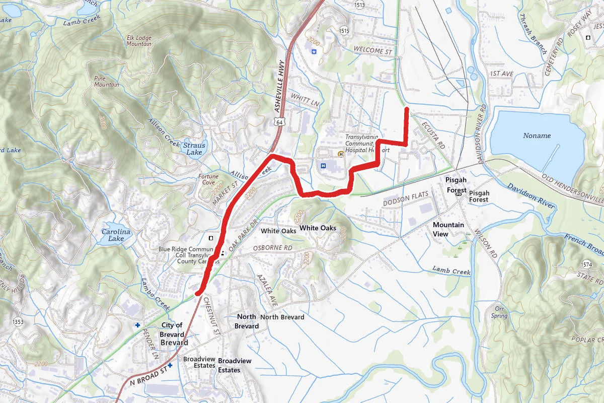 Brevard Bike Trail