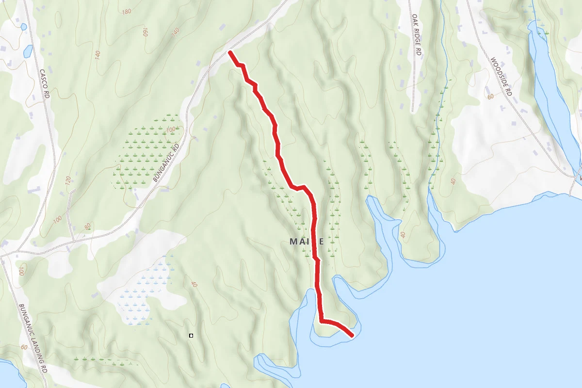 Maquoit Bay Conservation Land Trail