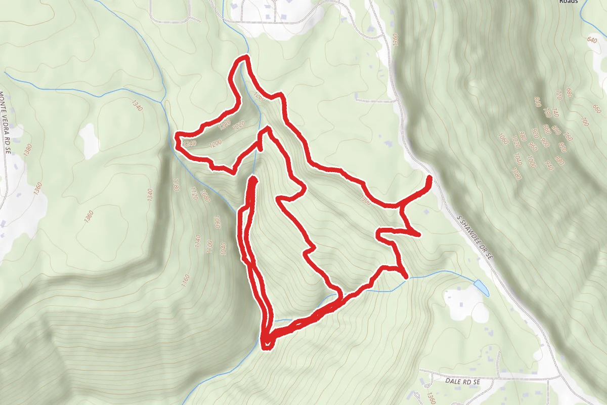 Talus to Alum Hollow