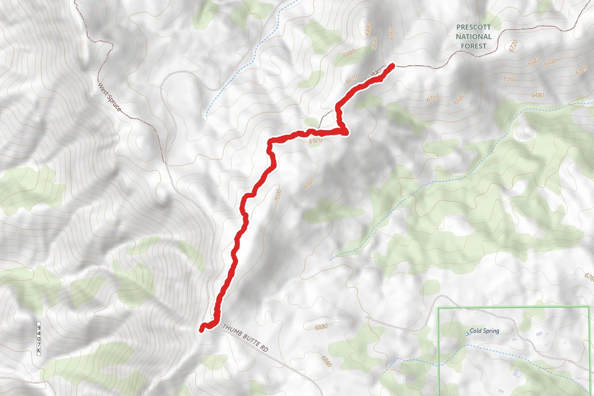 Sierra Prieta Trail #366