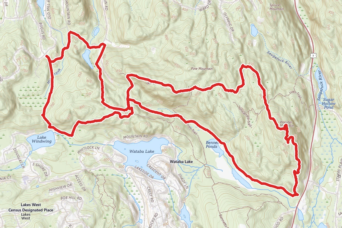 Hemlock Hills & Pine Mountain Trail