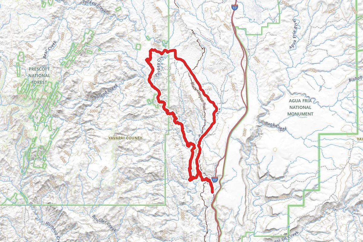 Turkey Creek and Bumble Bee Road OHV Loop