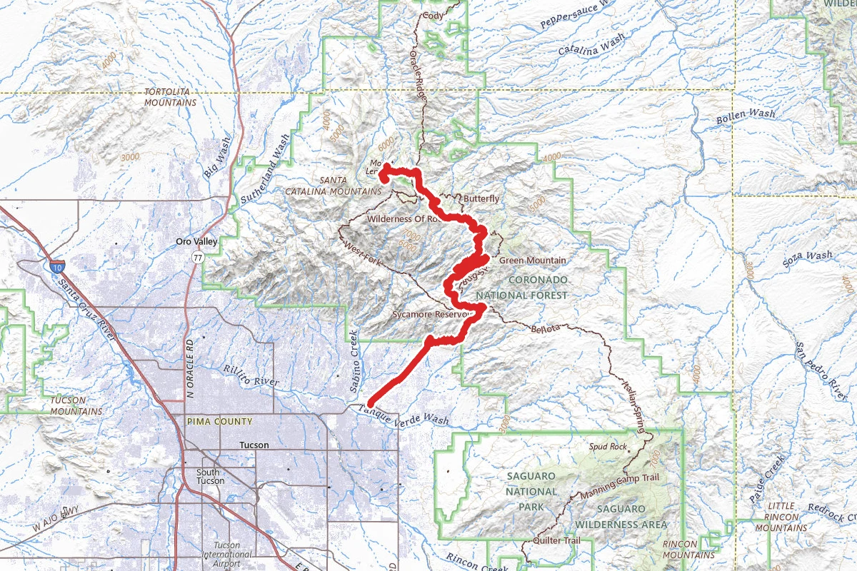 Mount Lemmon via Catalina Highway
