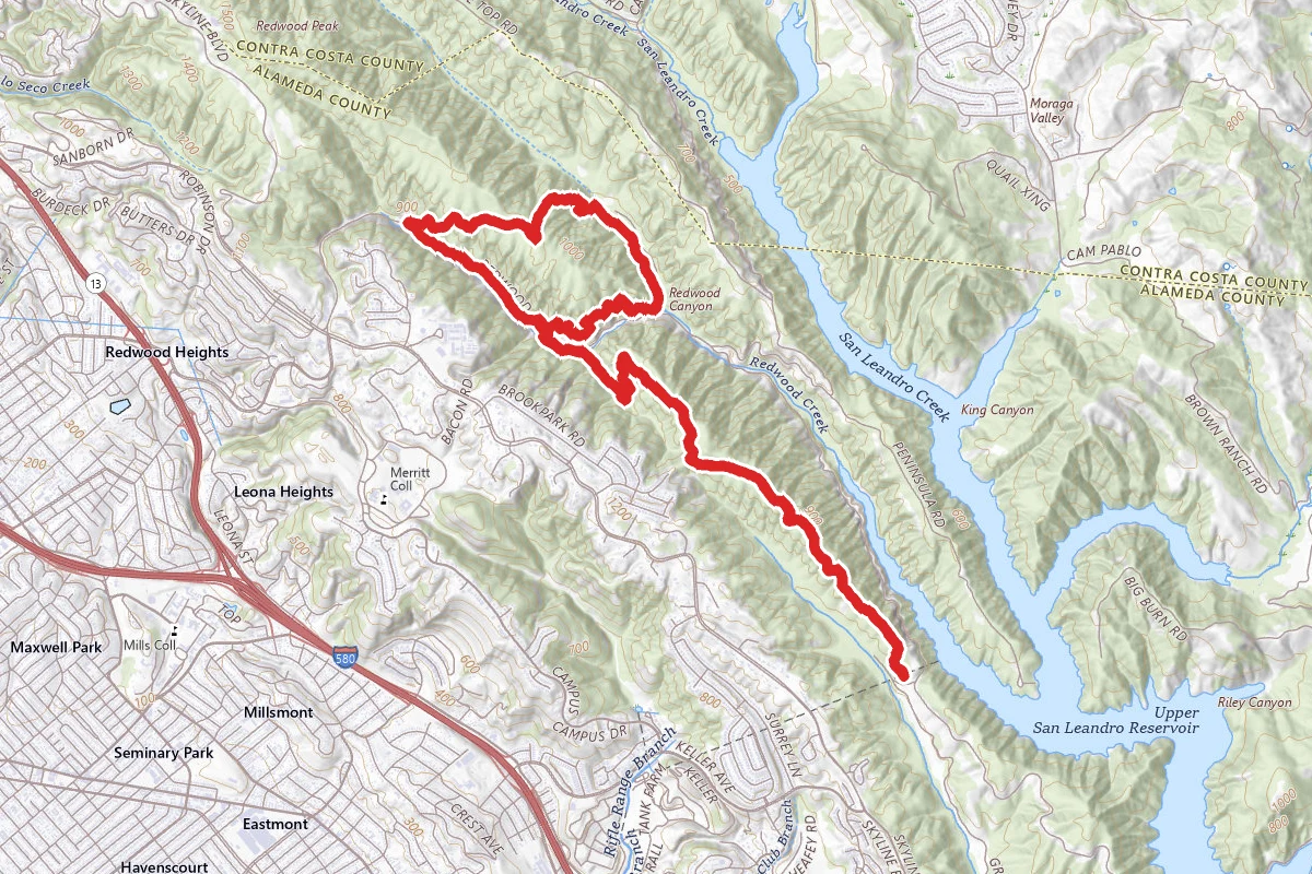 Macdonald, Golden Spike, Orchard, Bridle Trail Loop