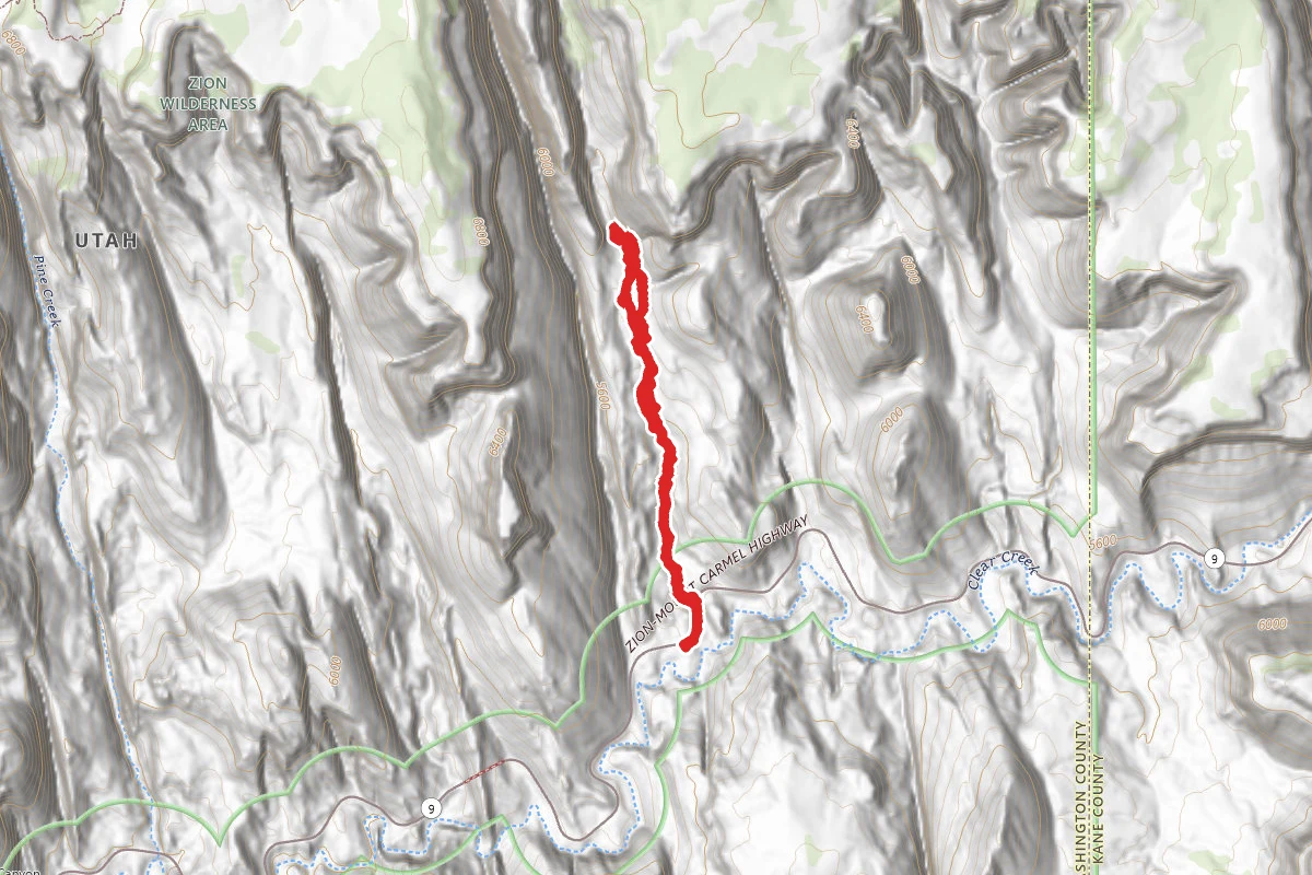 Many Pools Trail