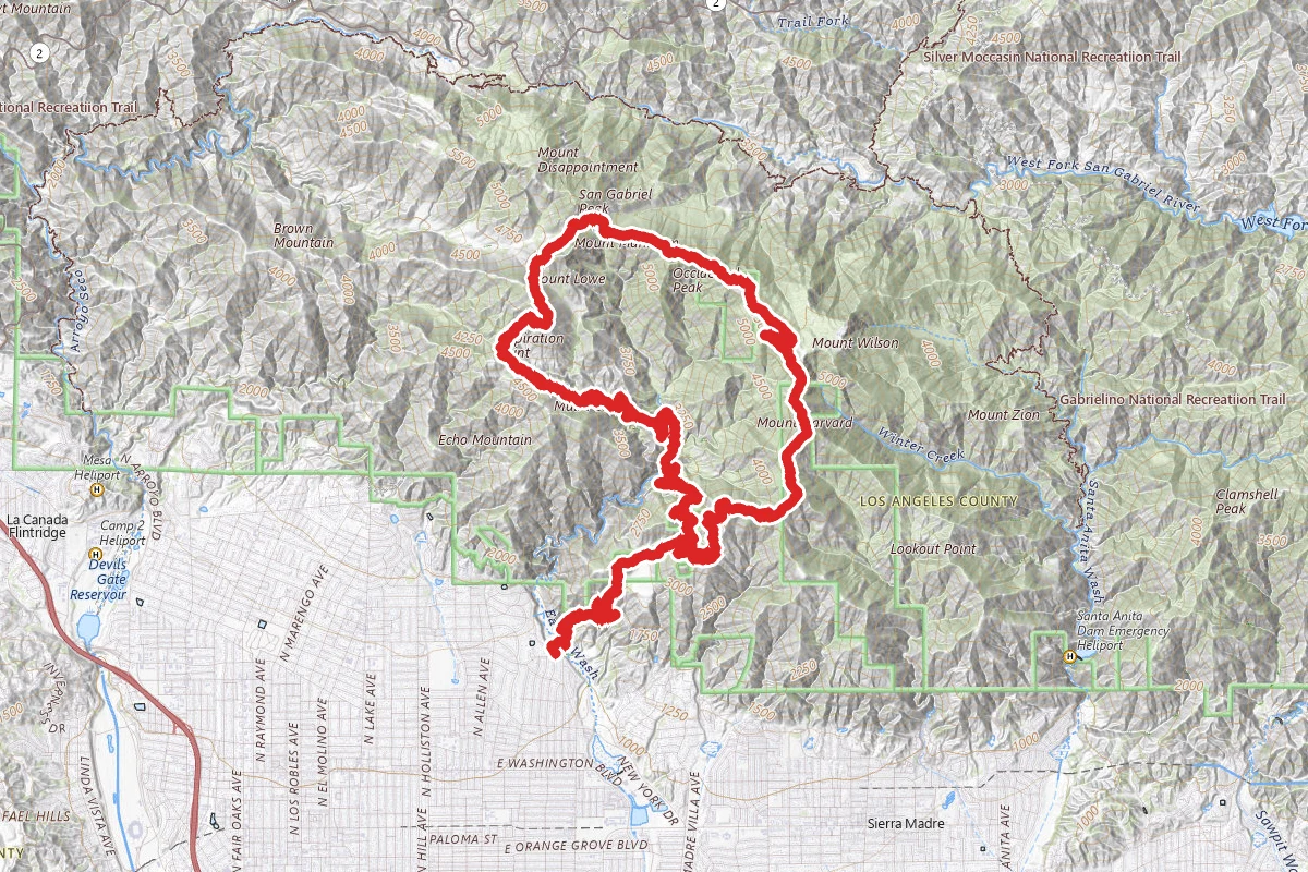 Mount Wilson Loop