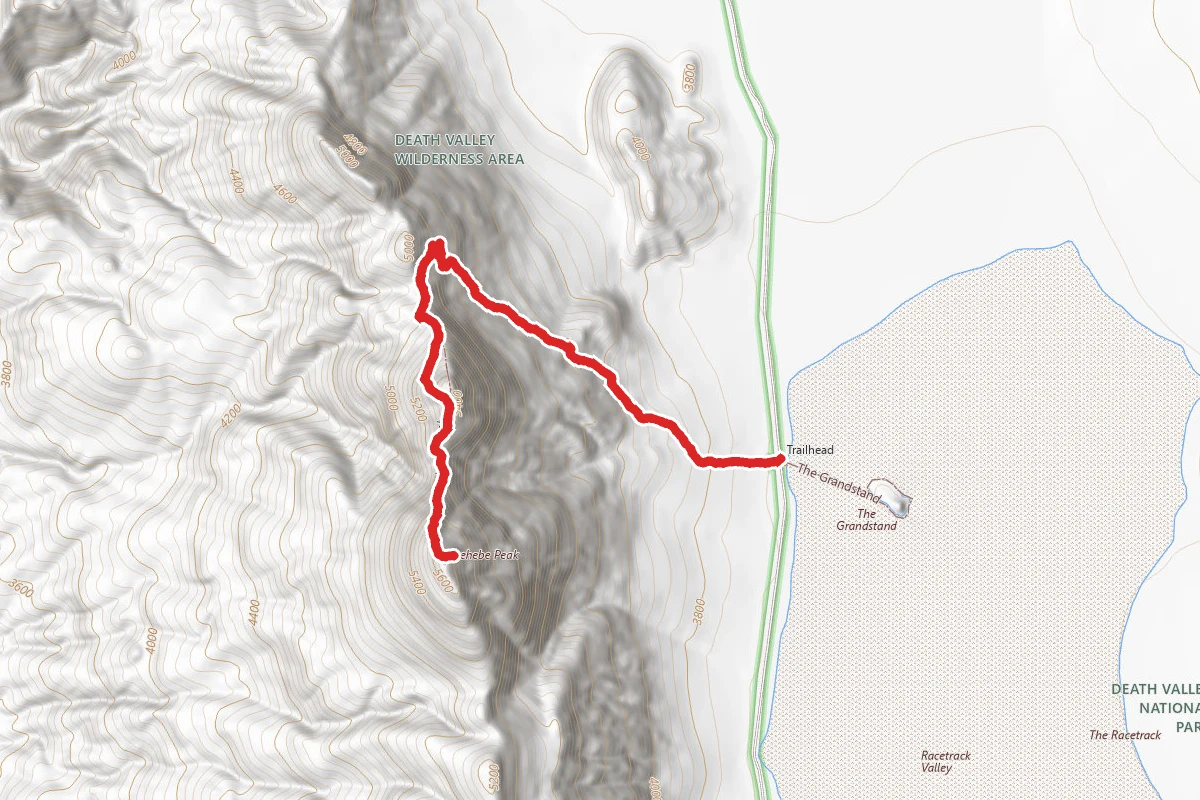 Ubehebe Peak Trail