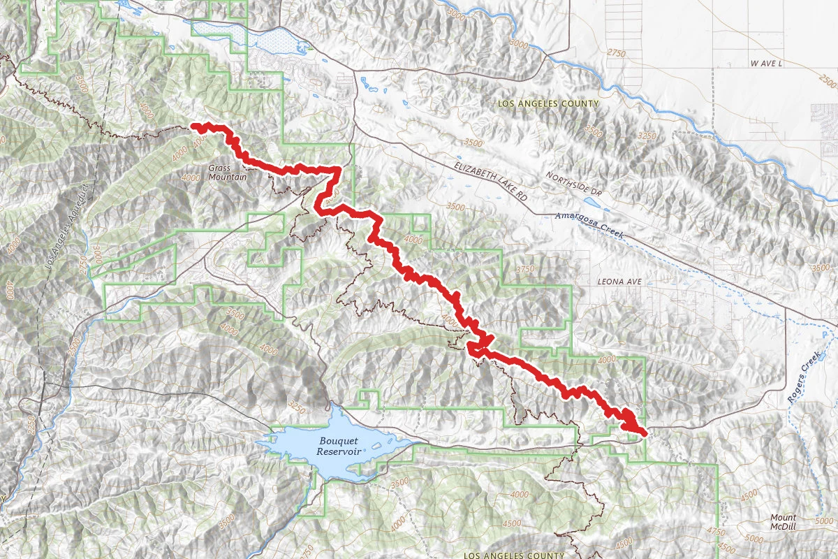 Grass Mountain Leona Divide Truck Trail