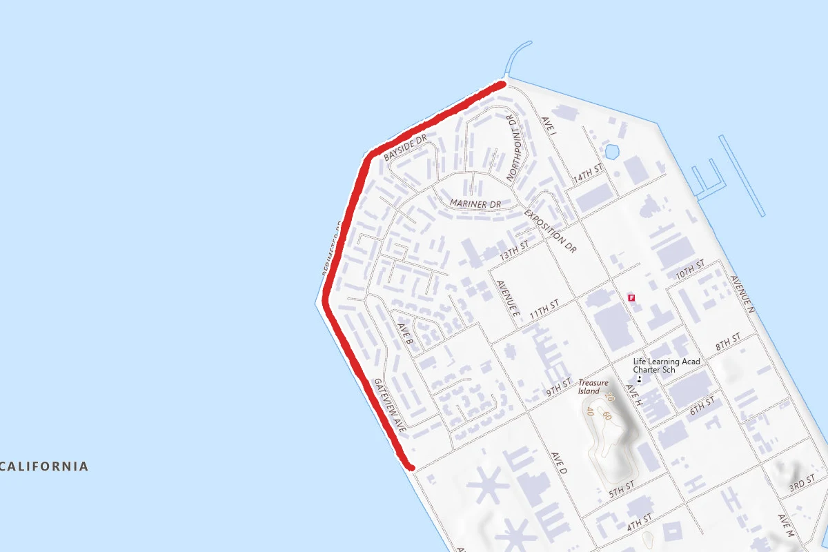 Treasure Island Path