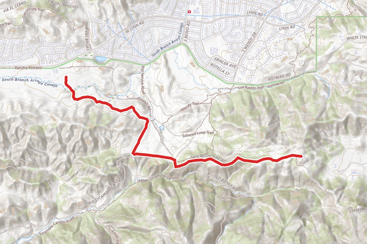 Ranch Overlook, Old Boney and Hidden Valley Overlook Trail