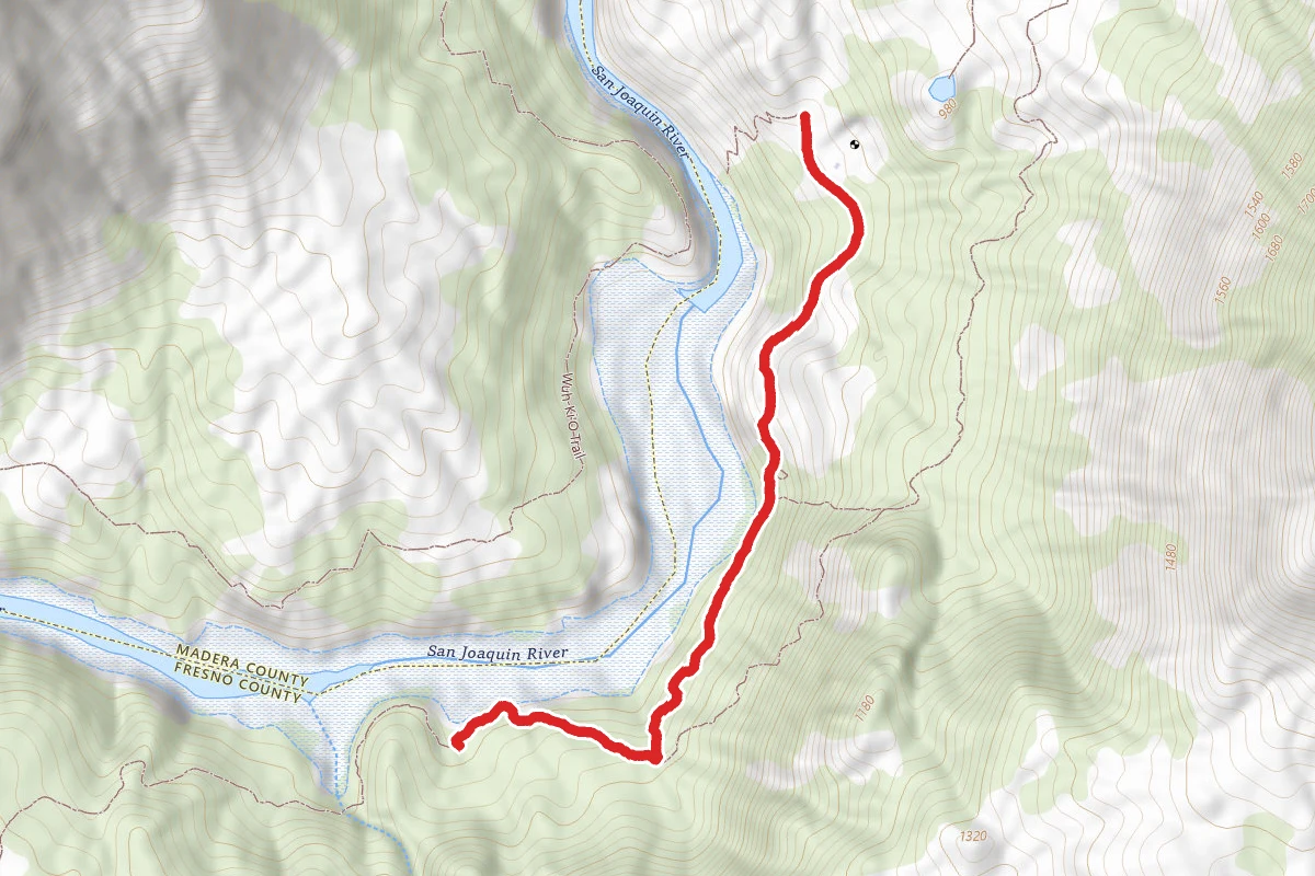San Joaquin River Cave Trail
