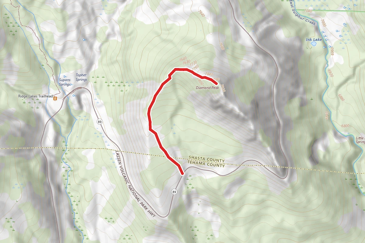 Diamond Peak Trail