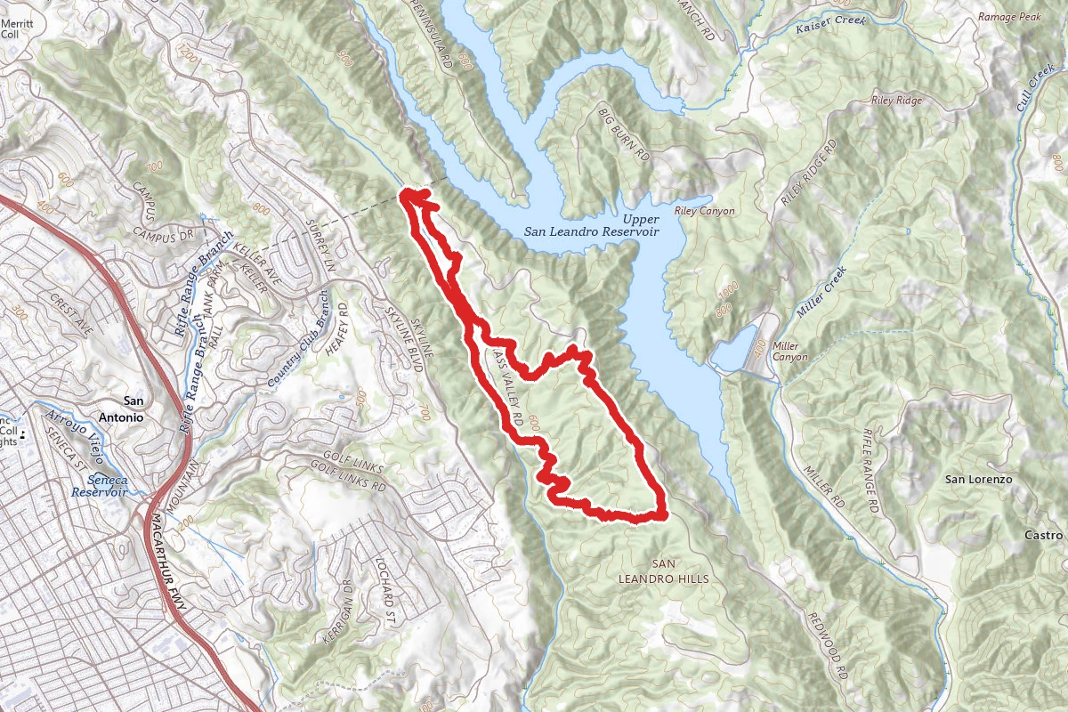 Grass Valley, Redtail, and Brandon Loop