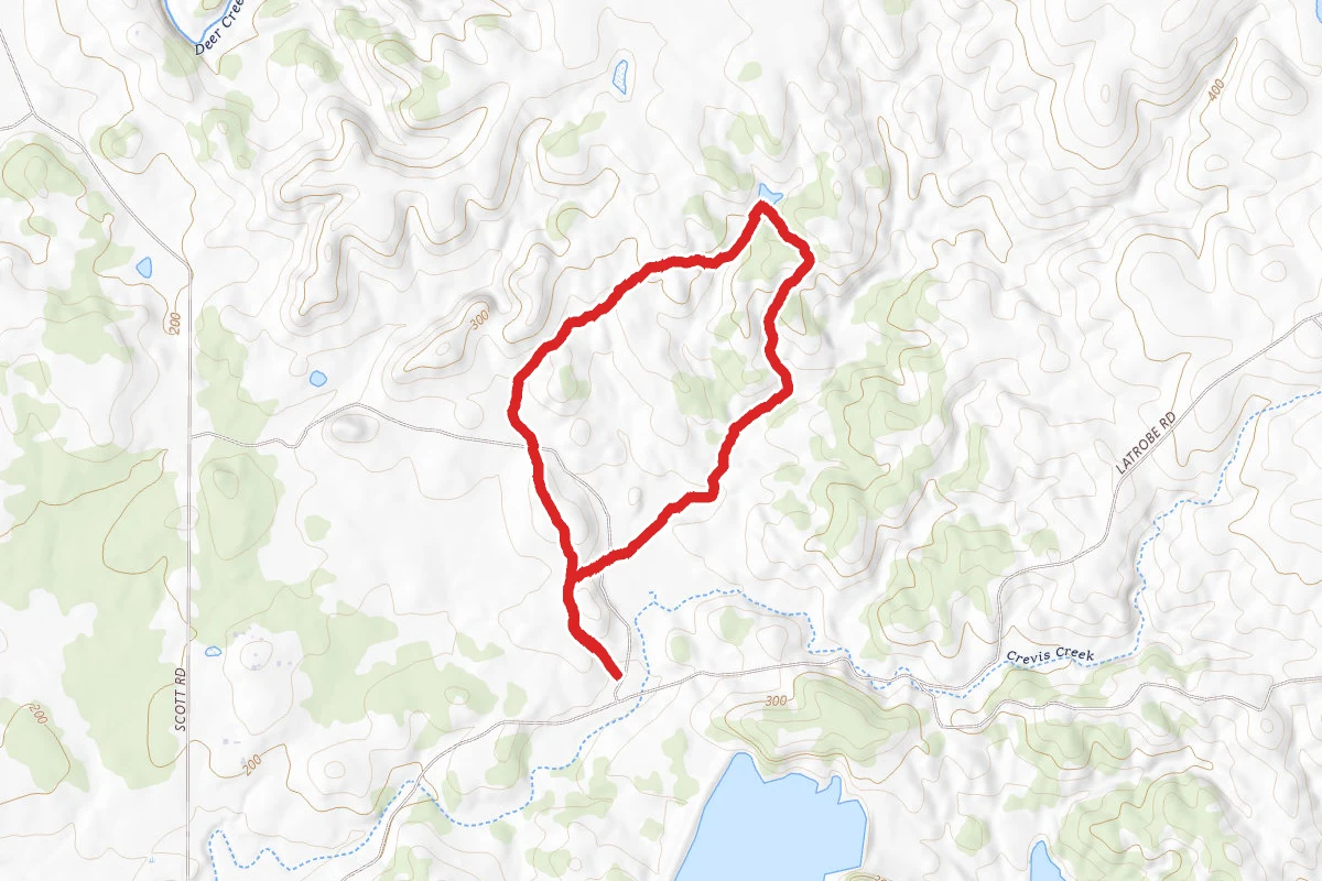 Deer Creek Hill Preserve Trails Loop
