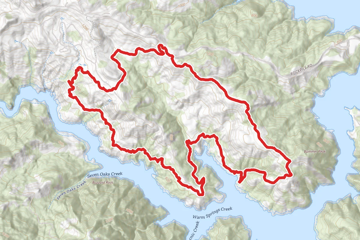 Half a Canoe and Rancheria Loop