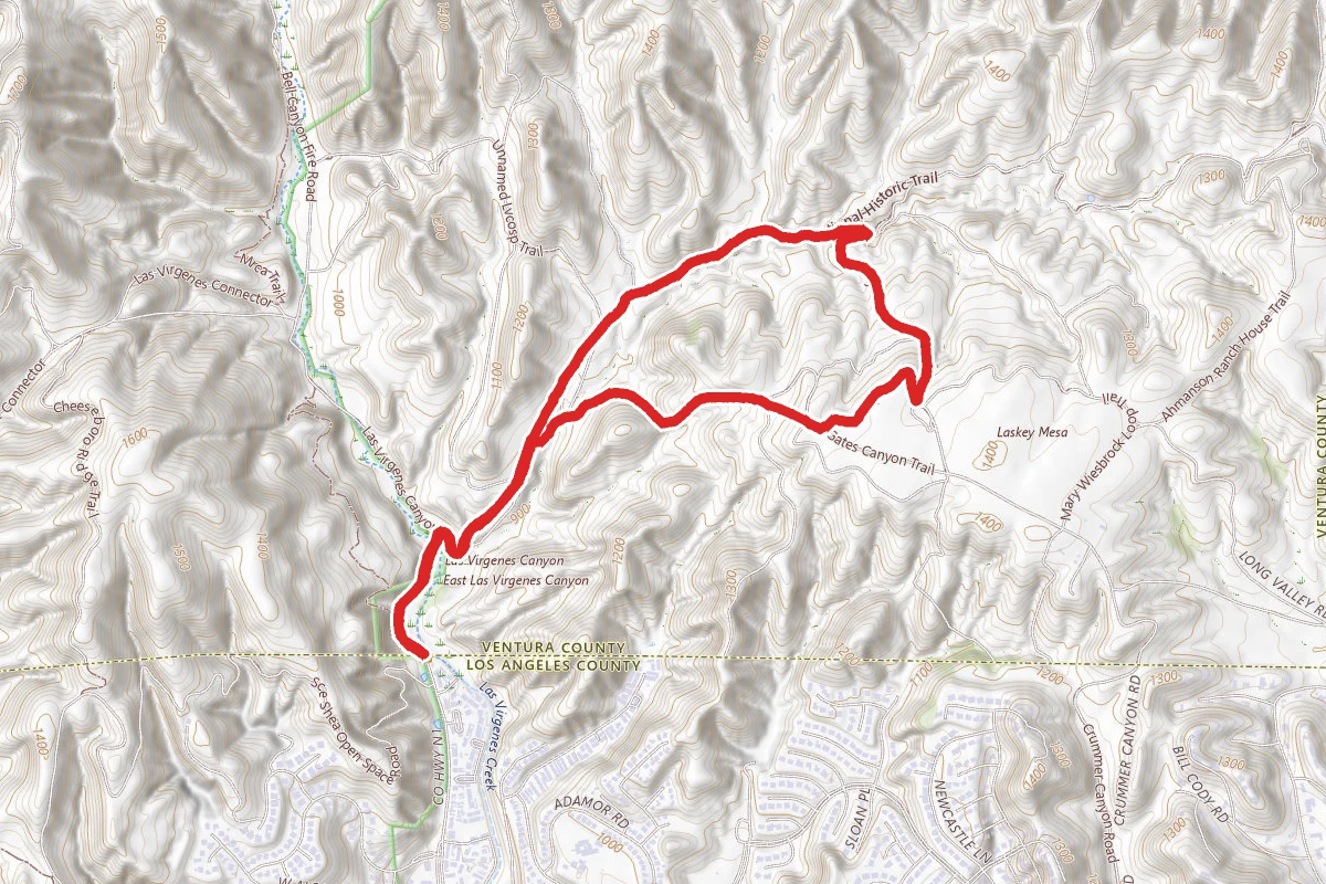 Las Virgenes Lower Loop