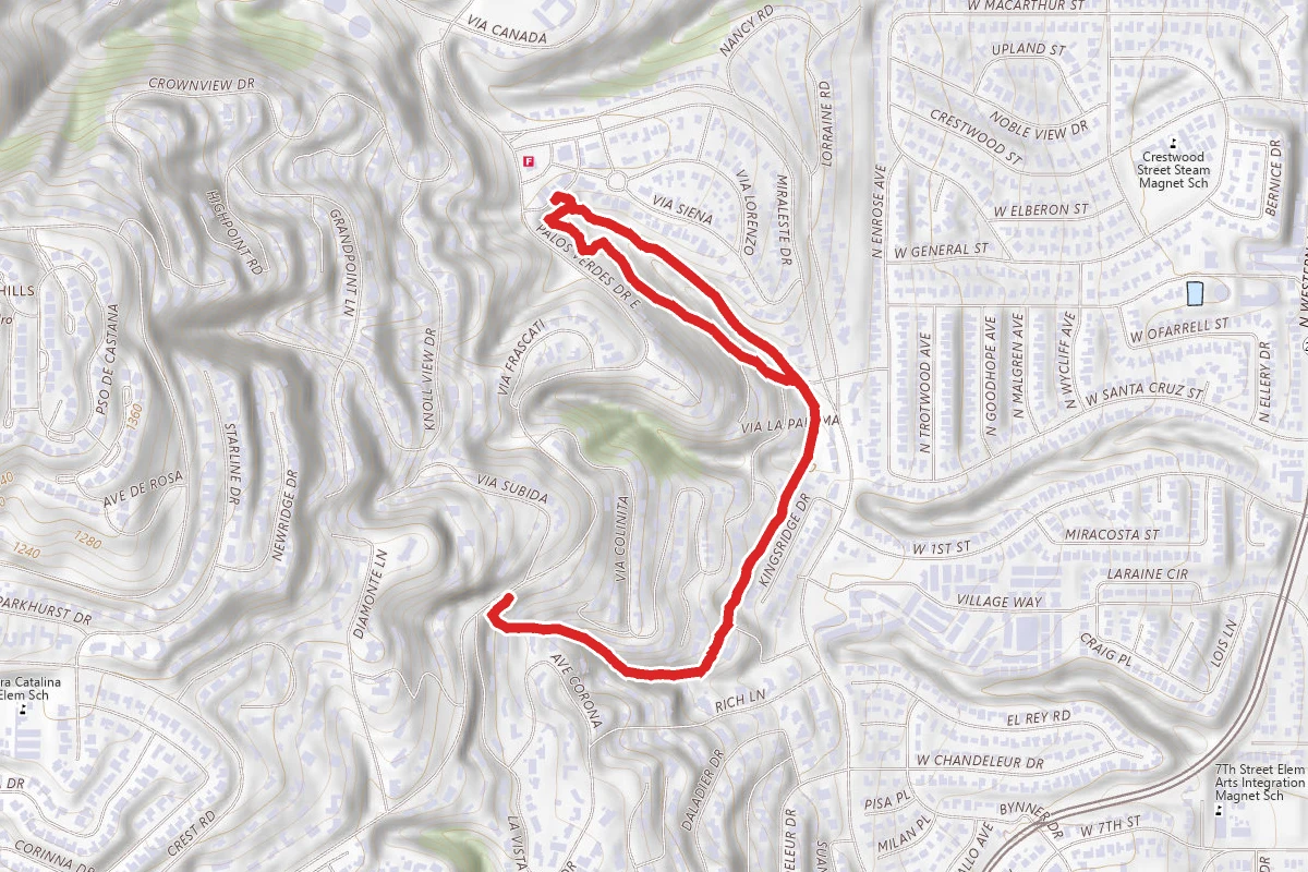 Sienna Loop and Colinita Trail