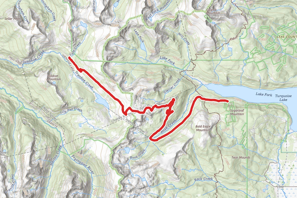 Hagerman Pass OHV Road