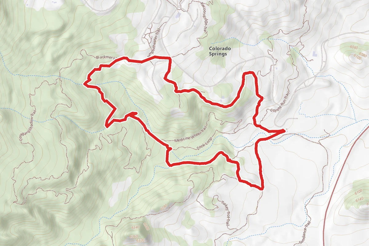 Boulder, Blackmer, Zook, Sundance, Talon Loop