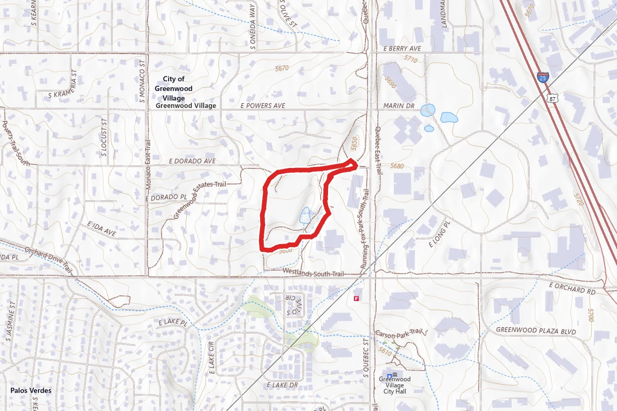 Westlands Park Loop
