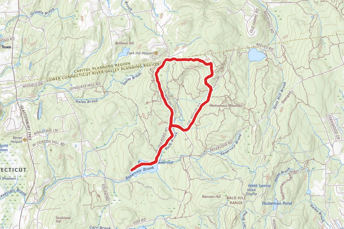 Reservoir, North Mulford and Del Reeves Road