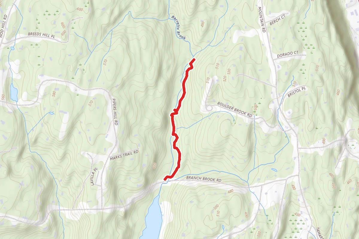 Wilton Town Forest Orange Trail