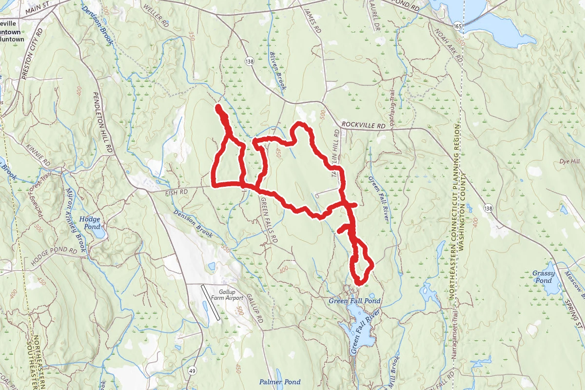 Nehantic and Laurel Loop Trails