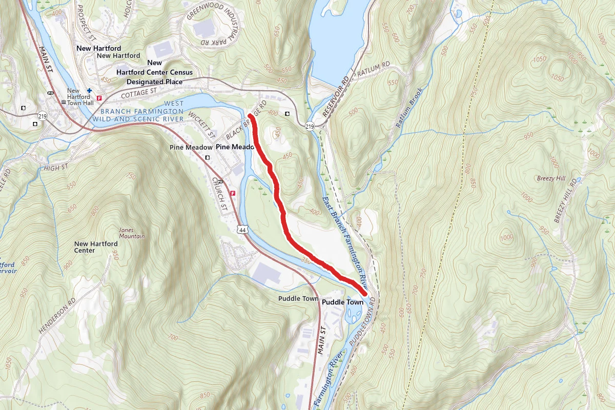 Farmington River Trail (Back Bridge Road)