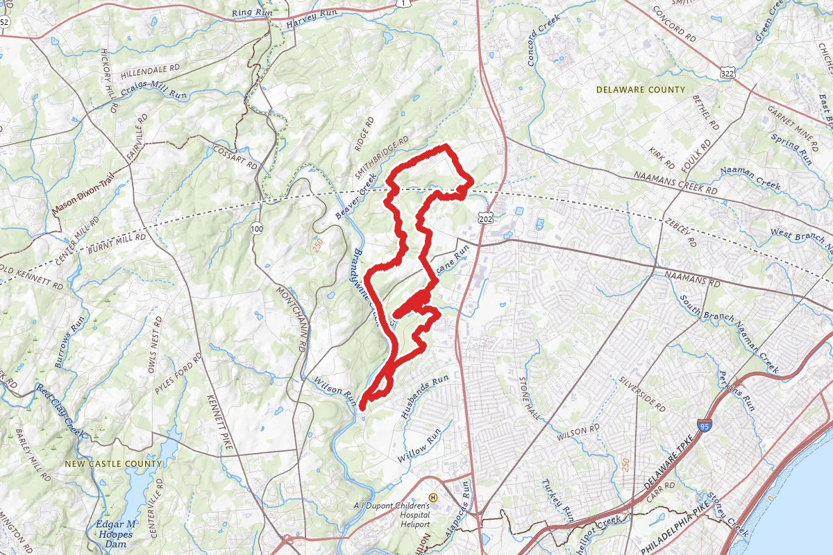 Brandywine Creek Long Loop