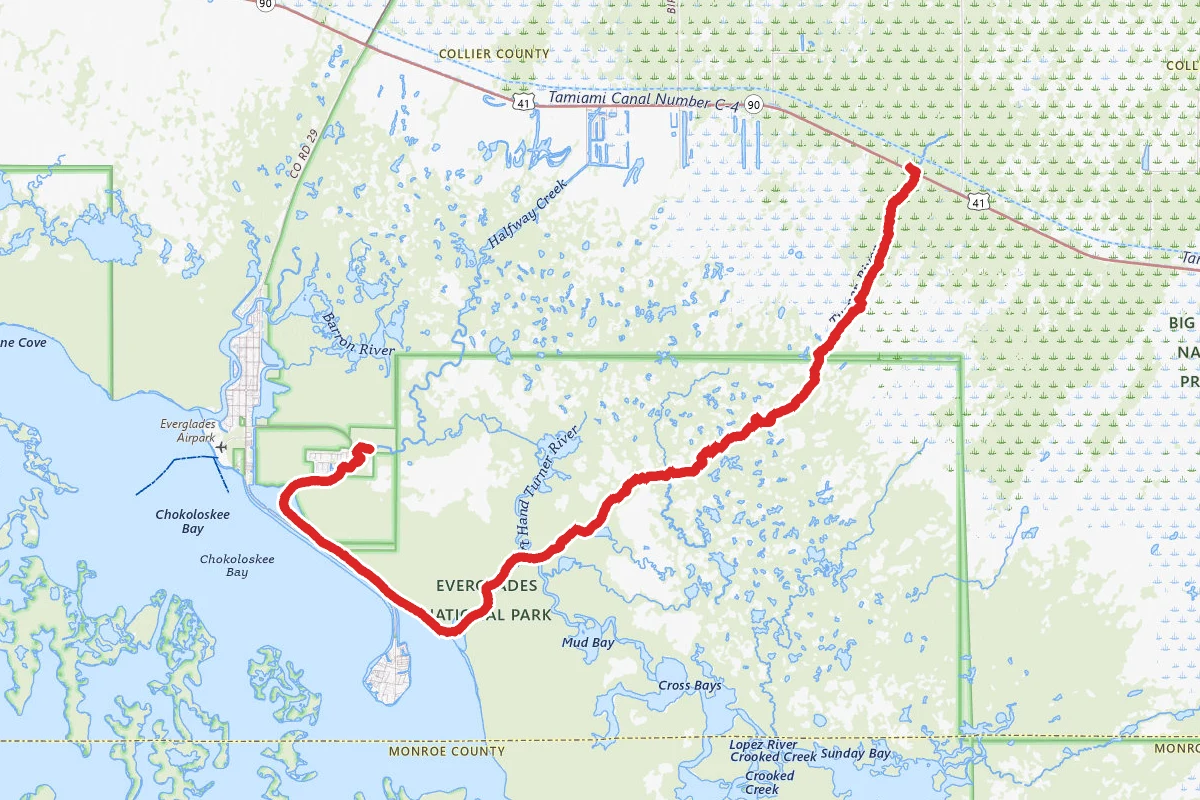Turner River and Halfway Creek Canoe Trails